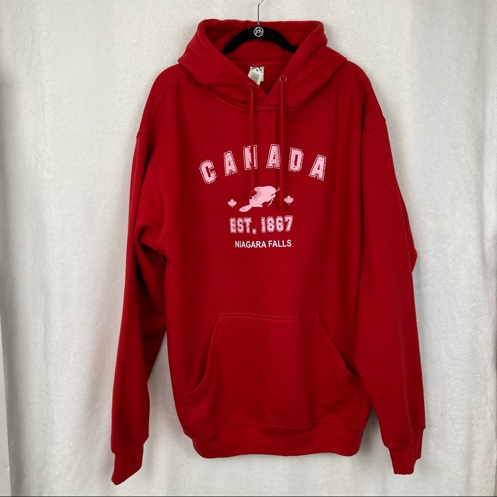 IPS Canada Niagara Falls Sweatshirt Hoodie sz 2XL NWT 0003